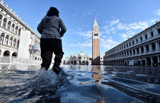 Gjendje emergjente në Venecia! Mbi 70 për qind e qytetit nën ujë