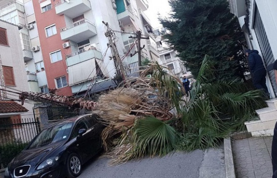 Era e fortë godet Tiranën/ Veliaj: Shmangin qëndrimet në afërsi të objekteve dhe pemëve
