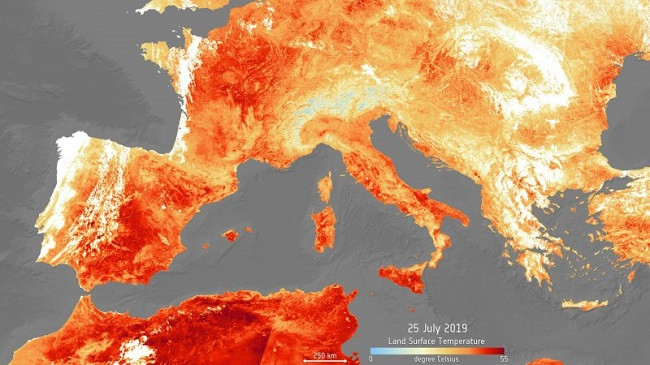 Viti 2019, më i nxehti në Evropë ndonjëherë