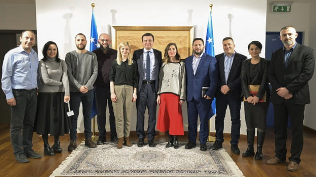Kurti priti në takim Grupin për Mbrojtjen e Liqenit të Badovcit