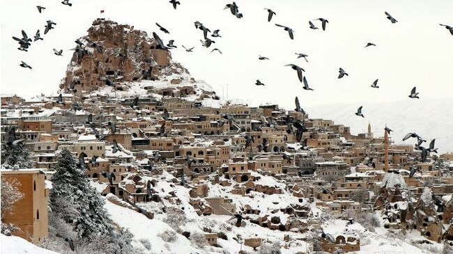 Kapadokia nën dëborë: Një përrallë dimërore
