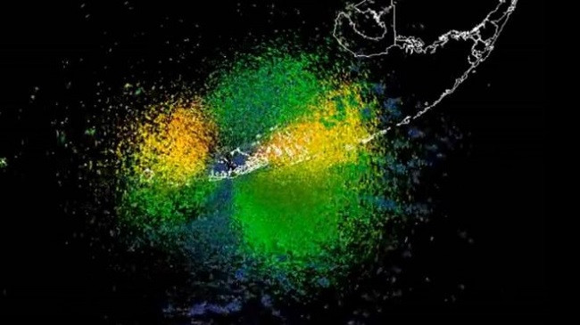 Zogjtë shtegtarë krijojnë spektakël shumëngjyrësh, radari kap migrimin e madh të tyre mbi Florida [Video]