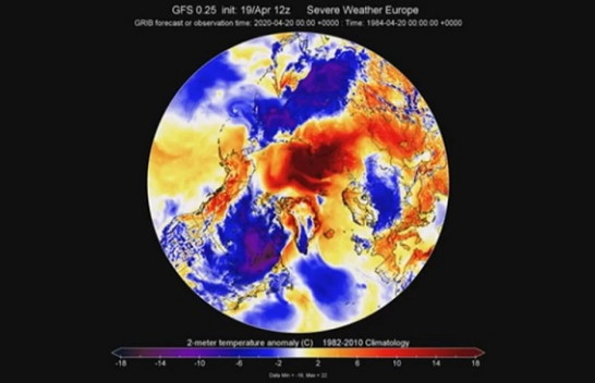 Nxehet moti në rrethin polar, disa pjesë të globit do të përfshihen nga i ftohti i Artikut
