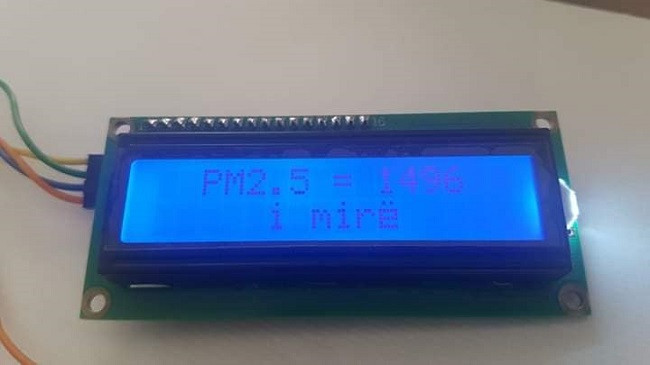Valonis Ramadani krijon një sistem elektronik që monitoron cilësinë e ajrit