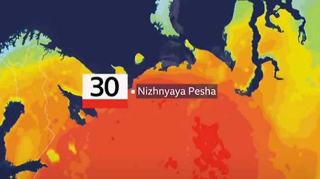 Arktiku goditet nga vala e nxehtë, temperatura shkon deri në 30 °C