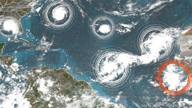 Meteorologët mbetën pa emra të stuhive në mes të sezonit intensiv të uraganeve