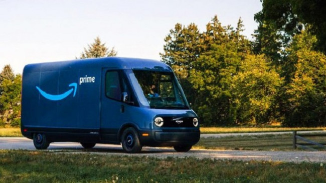 Amazon prezanton furgonin postier elektrik