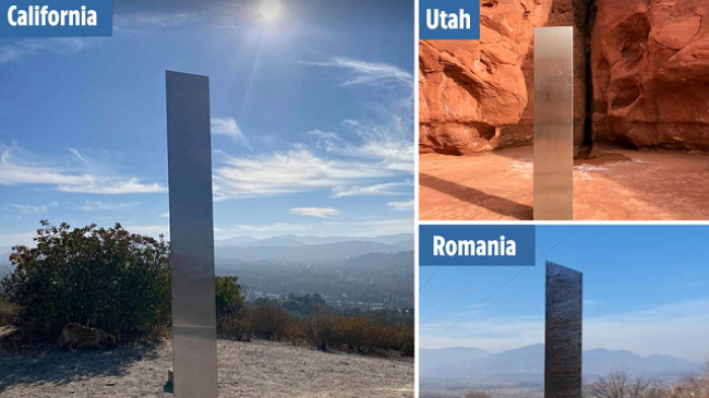 Monoliti misterioz zhduket nga shkretëtira në Utah dhe një i tillë shfaqet në Rumani [Foto+Video]