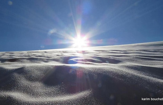 Borë në shkretëtirën e Algjerisë për herë të katërt në 42 vjet [Foto]