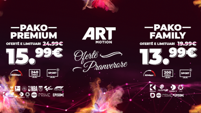 Zbritjet pranverore në Artmotion sapo filluan!