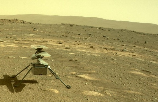 Helikopteri i NASA-s kap pamje të një minitornado në Mars