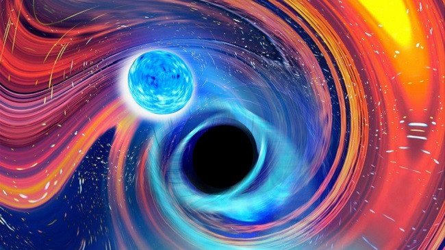 Përplasjet e rralla të vrimave të zeza dhe yjeve neutron shihen dy herë në 10 ditë