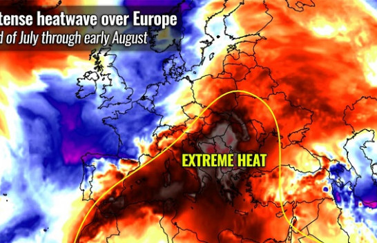 Ballkani përfshihet nga vala e nxehtë, temperaturat pritet të shkojnë deri në 45 gradë Celsius