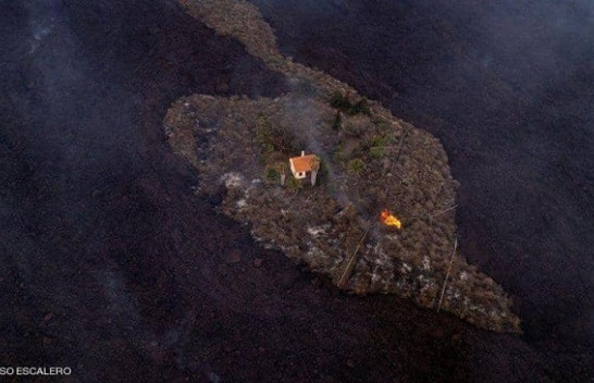 'Shtëpia e mrekullisë' i shpëton lavës së vullkanit në Spanjë