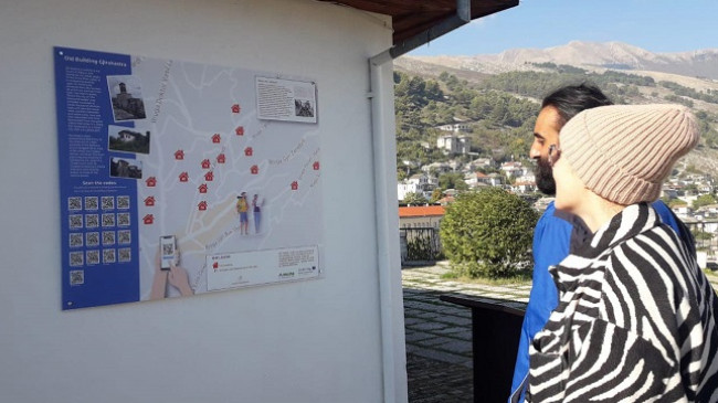 Gjirokastra nis vendosjen e hartave dixhitale në ndihmë të turistëve