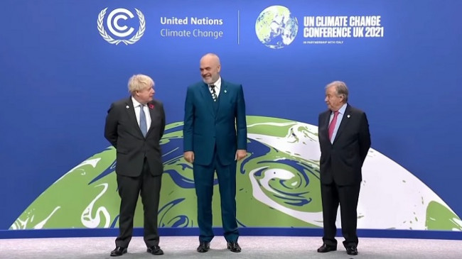 Rama në Skoci, në Konferencën e OKB-së mbi ndryshimet klimatike