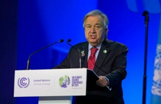 Guterres: Planeti ynë i brishtë është i lidhur për fije pambuku