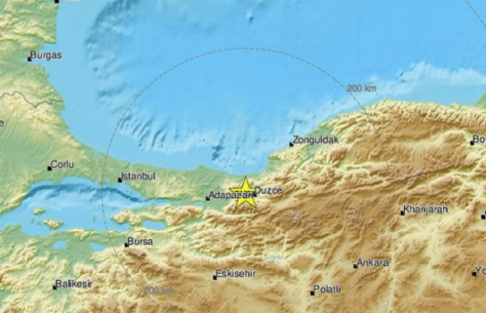 Një tërmet 5 ballë godet Turqinë
