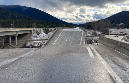 Në foto: British Columbia e shkatërruar nga përmbytjet katastrofike