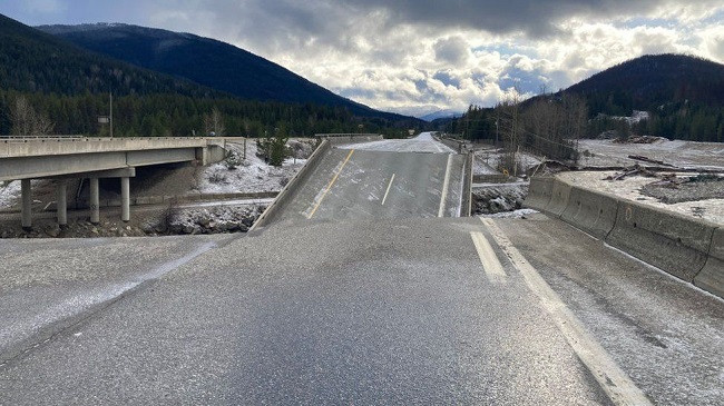Në foto: British Columbia e shkatërruar nga përmbytjet katastrofike