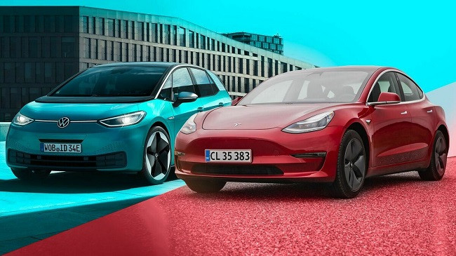 Volkswagen dhe Tesla 'kokë më kokë' në shitjet e automjeteve elektrike