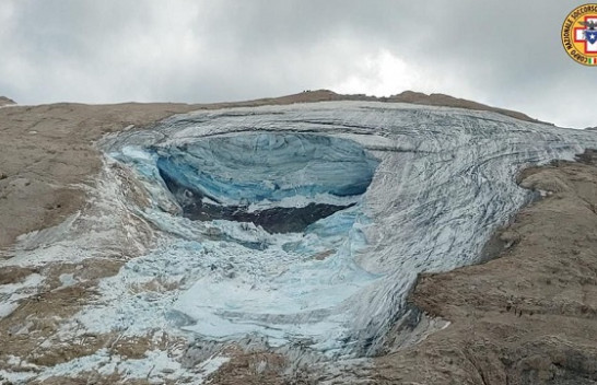 Gjashtë të vdekur nga shembja e akullnajës Marmolada në Itali