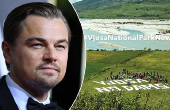 DiCaprio sërish shkruan për lumin Vjosa
