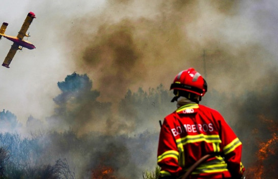 Në fotografi: Zjarret vazhdojnë të përhapen ndërsa pjesë të Evropës luftojnë valën rekord të të nxehtit