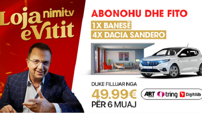 Loja e madhe nga Nimi TV vazhdon! Edhe 4 vetura dhe një banesë deri në fund të vitit!