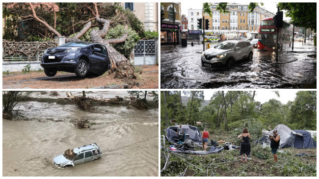 Stuhi shiu, breshër dhe përmbytje - Europa goditet nga moti i ligë