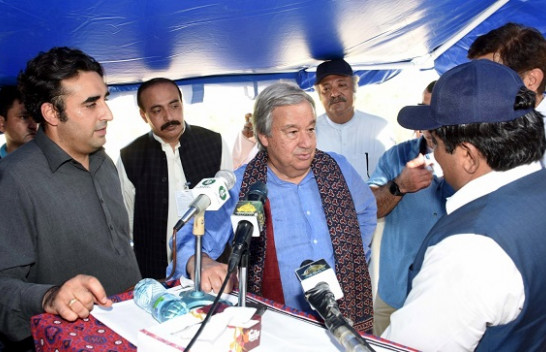 Guterres: Kurrë nuk e kam parë 'masakër klimatike' si në Pakistan