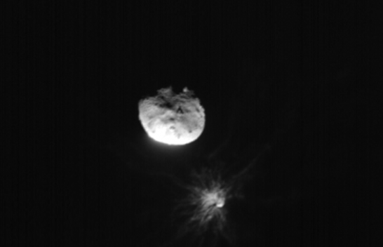 NASA publikon pamjet nga përplasja e sondës me asteroidin Dimorphos