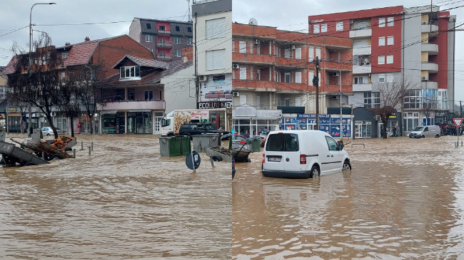 Mitrovica shpall gjendje emergjente pas vërshimeve