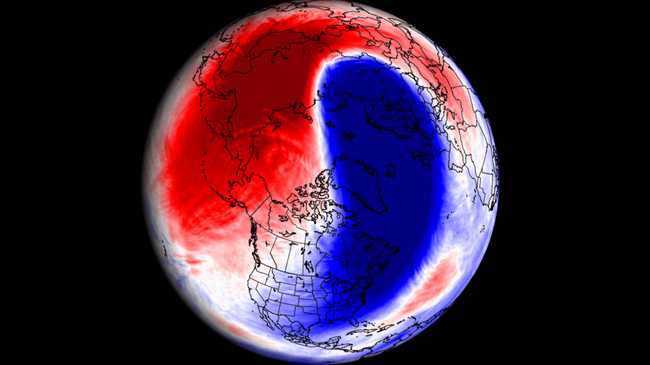 Një ngjarje e fortë e ngrohjes së stratosferës po fillon, duke ndikuar në Vorbullën Polare në muajt e fundit të dimrit