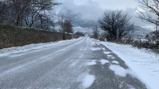 Bulqizë, Probleme në disa rrugë për shkak të ngricave dhe reshjeve të borës