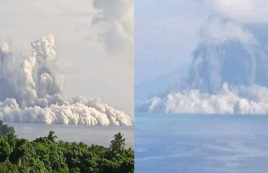 Shpërthen vullkani nënujor në Oqeanin Paqësor Jugor