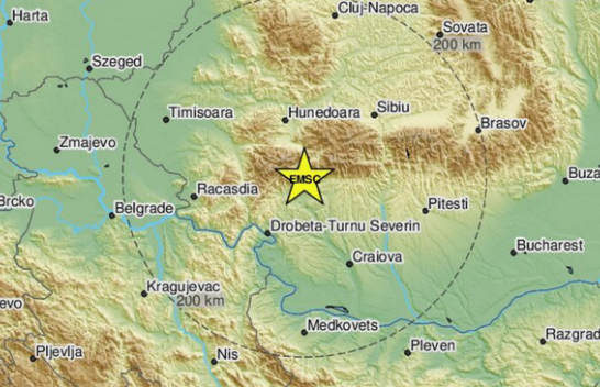 Dridhje toke në Rumani