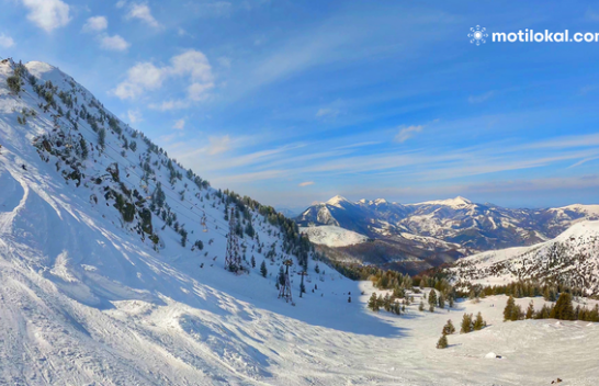 Vdes skiatorja në Brezovicë
