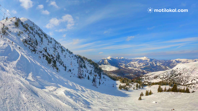 Vdes skiatorja në Brezovicë