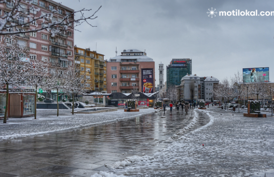 Mot me shi dhe borë në Kosovë