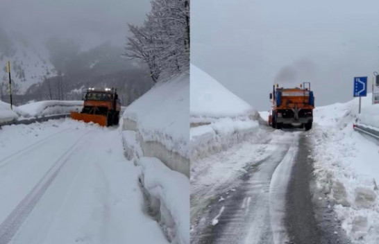 Reshje bore në zonat malore të Shqipërisë, ARRSH apel shoferëve për kujdes