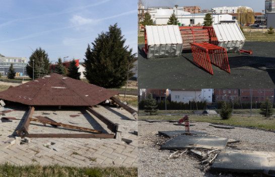 E turpshme: Persona të pandërgjegjshëm dëmtojnë parkun ‘Idriz Rreci’ në Skenderaj