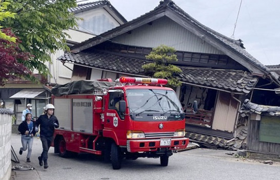Një i vdekur nga tërmeti i fuqishëm në Japoni