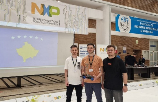 Studentët e Universitetit të Prishtinës renditën në vendin e katërt në garën ndërkombëtare të robotëve autonom