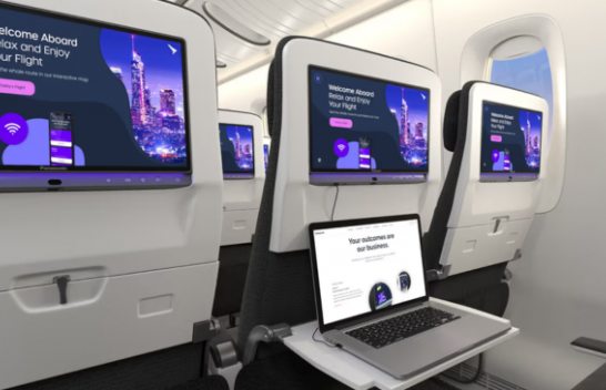 Kjo kompani fluturimi po instalon ekrane 4K dhe bluetooth në aeroplanët e saj