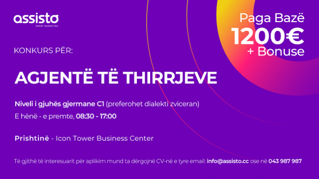 Kush i thotë jo një page prej 1200€?!