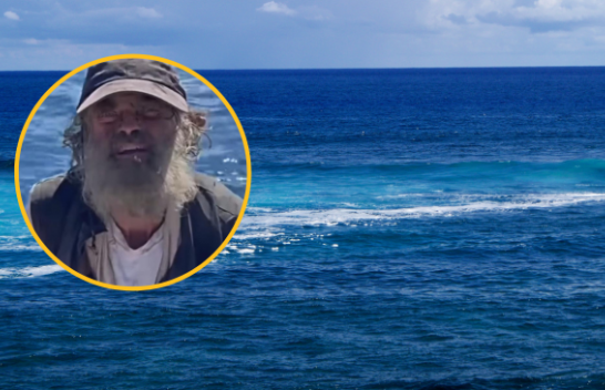 I humbur me muaj në Oqeanin Paqësor: si mbijetoi?