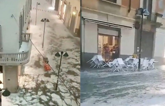 Tërbimi i motit: Ja ç’përjetoi Italia nga stuhia shkatërruese