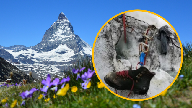Shkrirja e akullnajës zbulon alpinistin e zhdukur që nga viti 1986