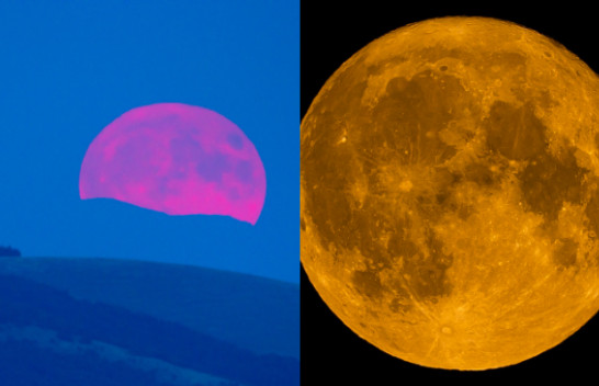 Fotografi mbresëlënëse të Hënës së plotë nga Kosova